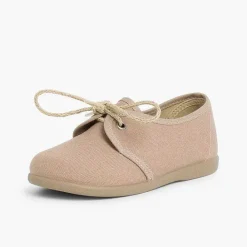 Pisamonas Brogues And Bluchers>Boys Canvas Blucher Shoe
