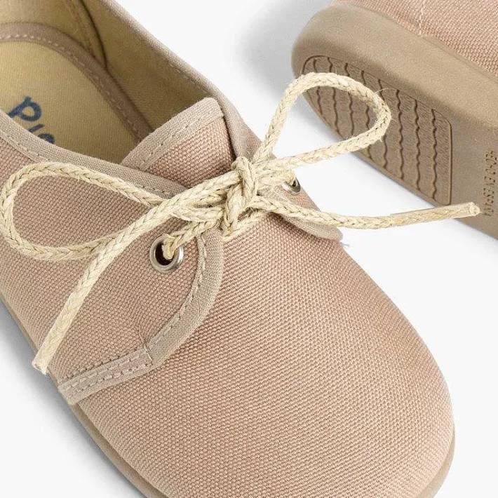 Pisamonas Brogues And Bluchers>Boys Canvas Blucher Shoe