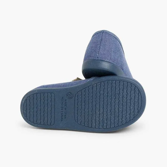 Pisamonas Brogues And Bluchers>Boys Canvas Blucher Shoe