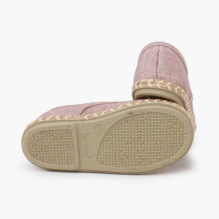 Pisamonas Communion Shoes>Boy'S Canvas Blucher With Two-Tone Jute Sole