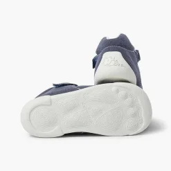 Pisamonas T-Bar Shoes>Boys Canvas Sandals With Riptape