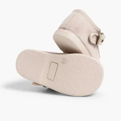 Pisamonas T-Bar Shoes>Boys Faux Suede T-Bar Shoes
