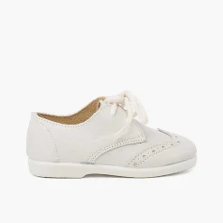 Pisamonas Brogues And Bluchers>Boys Leather Brogue Bluchers