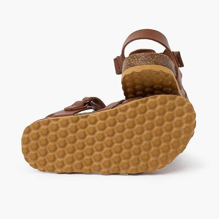Pisamonas Sandals>Boy'S Leather Crab Sandals With Bio Sole