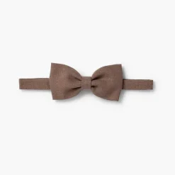 Pisamonas Belts And Braces>Boys Linen Bow Tie