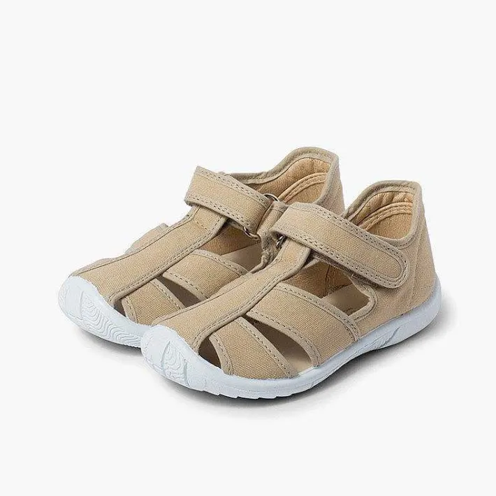 Pisamonas Sandals>Boys' Loop Fasteners T-Bar Sandals With Reinforced Toe