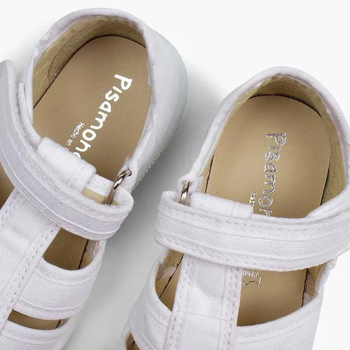 Pisamonas Sandals>Boys' Loop Fasteners T-Bar Sandals With Reinforced Toe