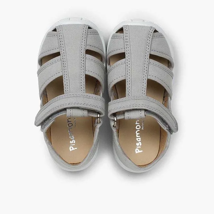 Pisamonas Sandals>Boys' Loop Fasteners T-Bar Sandals With Reinforced Toe