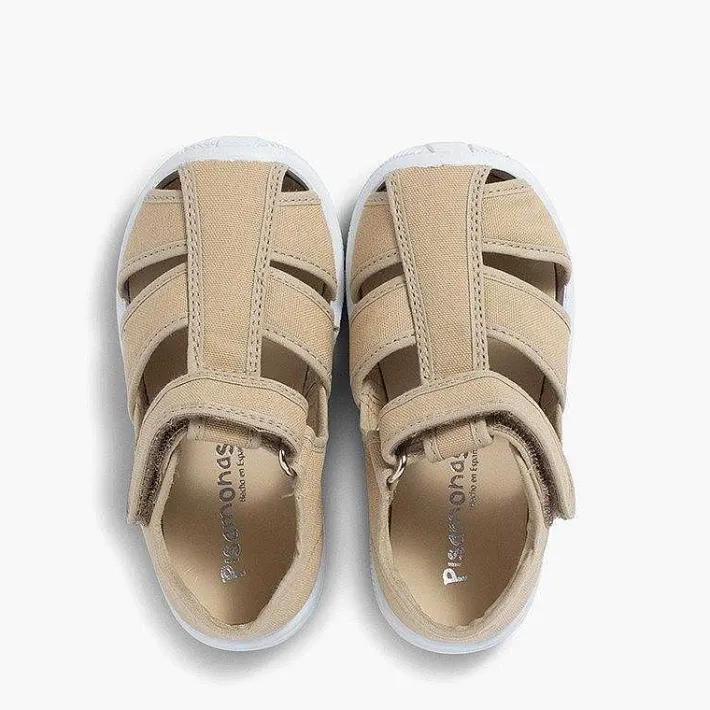 Pisamonas Sandals>Boys' Loop Fasteners T-Bar Sandals With Reinforced Toe