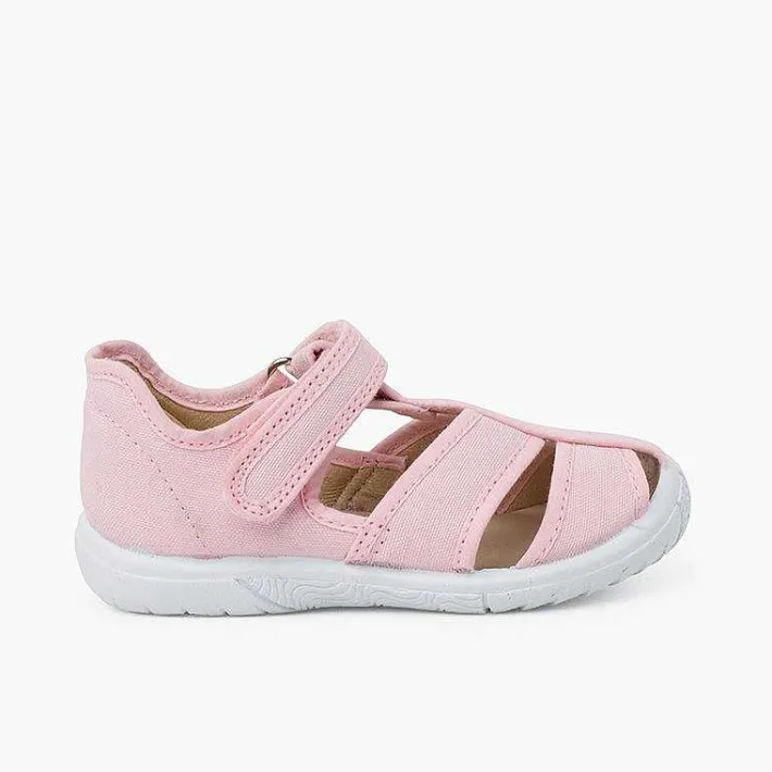 Pisamonas Sandals>Boys' Loop Fasteners T-Bar Sandals With Reinforced Toe
