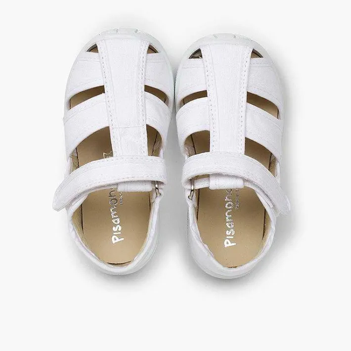 Pisamonas Sandals>Boys' Loop Fasteners T-Bar Sandals With Reinforced Toe