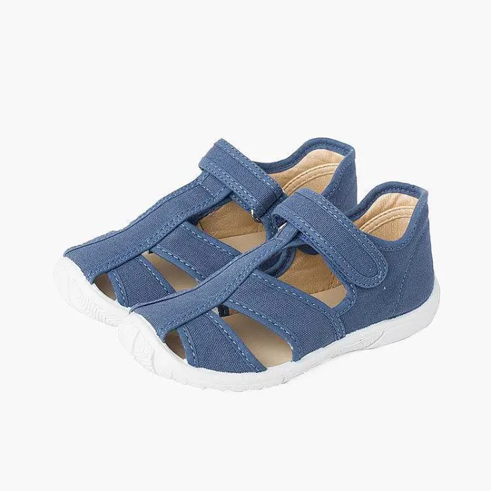 Pisamonas Sandals>Boys' Loop Fasteners T-Bar Sandals With Reinforced Toe