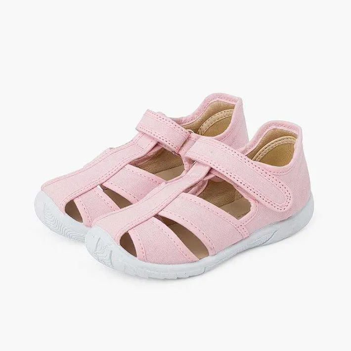 Pisamonas Sandals>Boys' Loop Fasteners T-Bar Sandals With Reinforced Toe