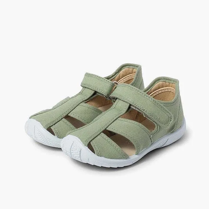 Pisamonas Sandals>Boys' Loop Fasteners T-Bar Sandals With Reinforced Toe