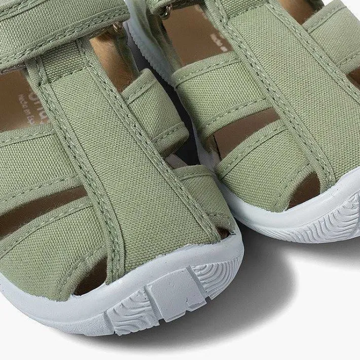 Pisamonas Sandals>Boys' Loop Fasteners T-Bar Sandals With Reinforced Toe