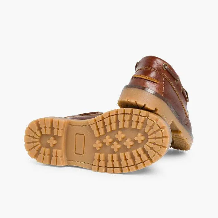 Pisamonas School Shoes>Boys Riptape Deck Shoes