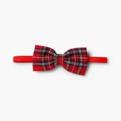 Pisamonas Belts And Braces>Boys' Scottish-Patterned Bow Tie