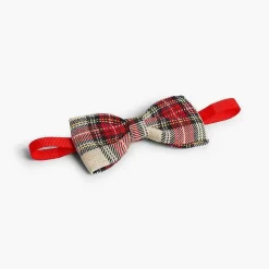 Pisamonas Belts And Braces>Boys' Scottish-Patterned Bow Tie