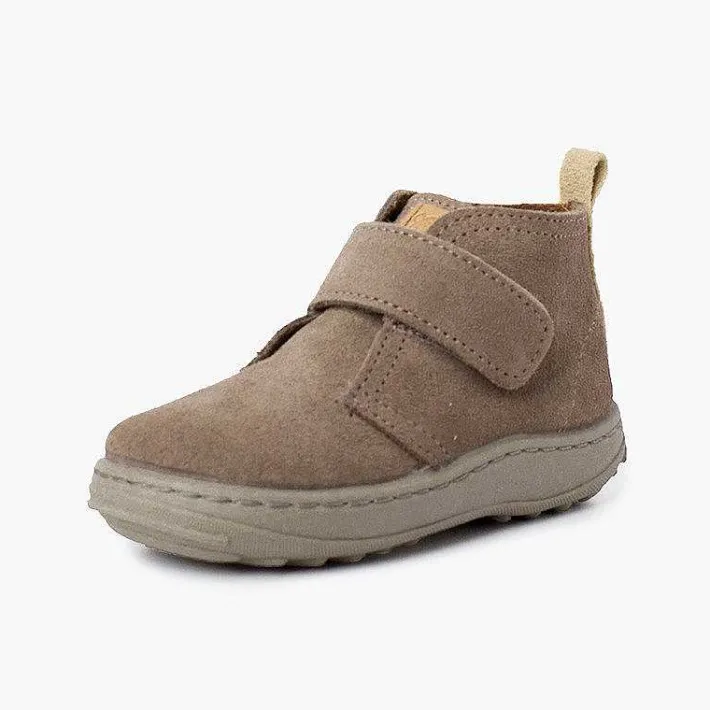 Pisamonas Boots>Boys Suede Boots Sport Sole With Adherent Strap