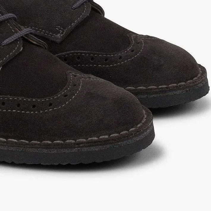 Pisamonas Brogues And Bluchers>Boys Suede Brogue Bluchers