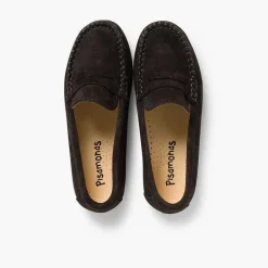 Pisamonas Moccasins And Loafers>Boys Suede Mask Loafers
