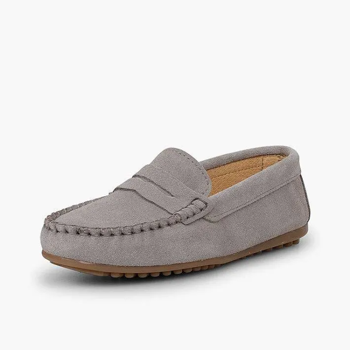 Pisamonas Moccasins And Loafers>Boys Suede Mask Loafers