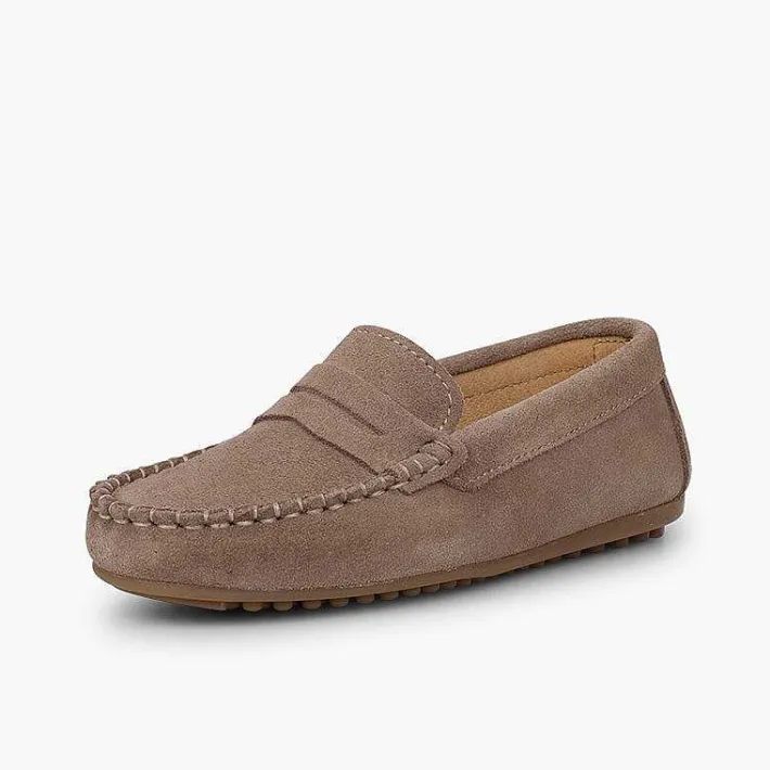 Pisamonas Moccasins And Loafers>Boys Suede Mask Loafers