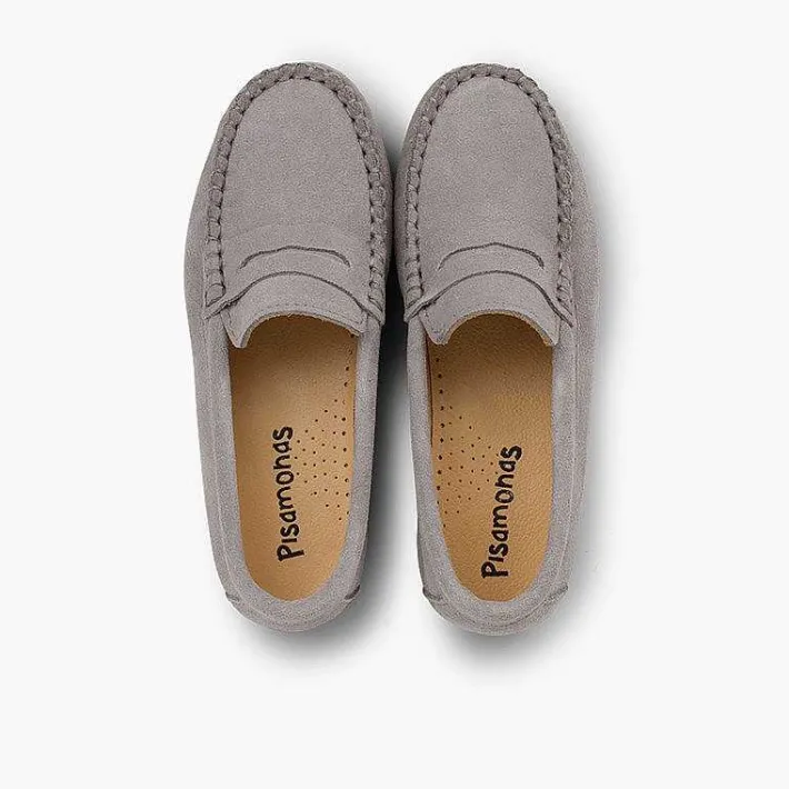 Pisamonas Moccasins And Loafers>Boys Suede Mask Loafers