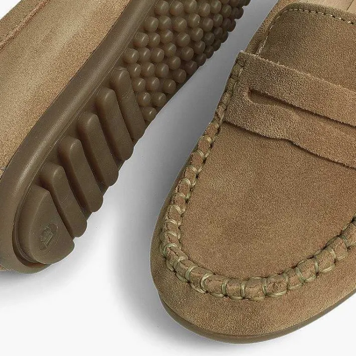 Pisamonas Moccasins And Loafers>Boys Suede Mask Loafers