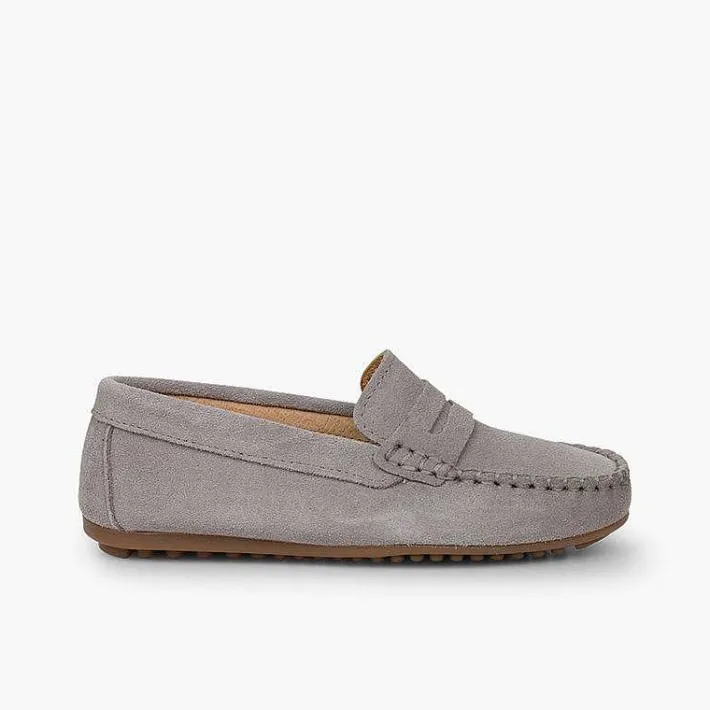 Pisamonas Moccasins And Loafers>Boys Suede Mask Loafers