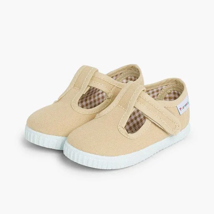 Pisamonas Trainers>Boys T-Bar Loop Fasteners Shoes