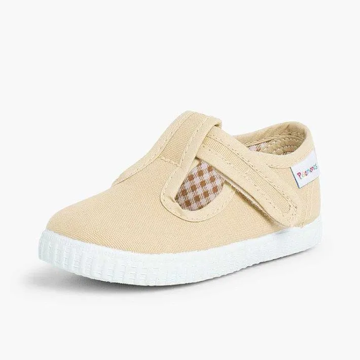 Pisamonas Trainers>Boys T-Bar Loop Fasteners Shoes