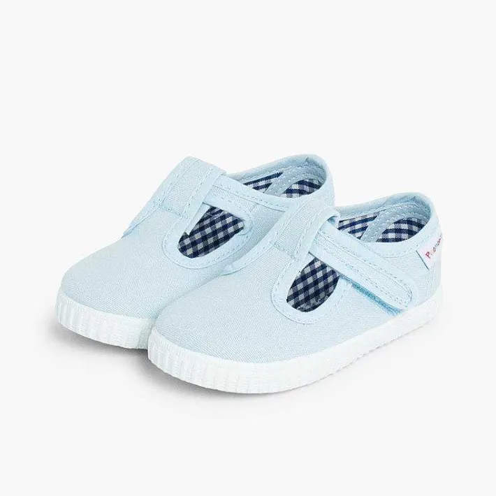 Pisamonas Trainers>Boys T-Bar Loop Fasteners Shoes