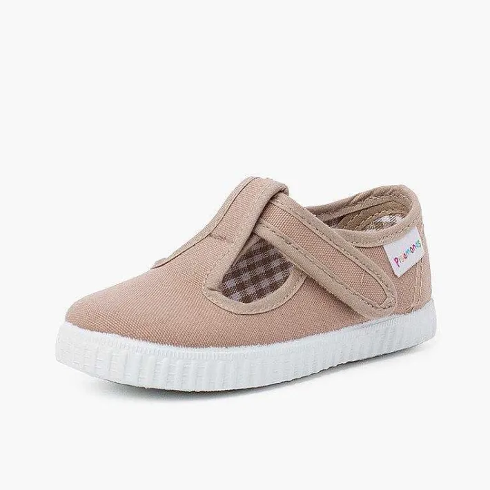 Pisamonas Trainers>Boys T-Bar Loop Fasteners Shoes