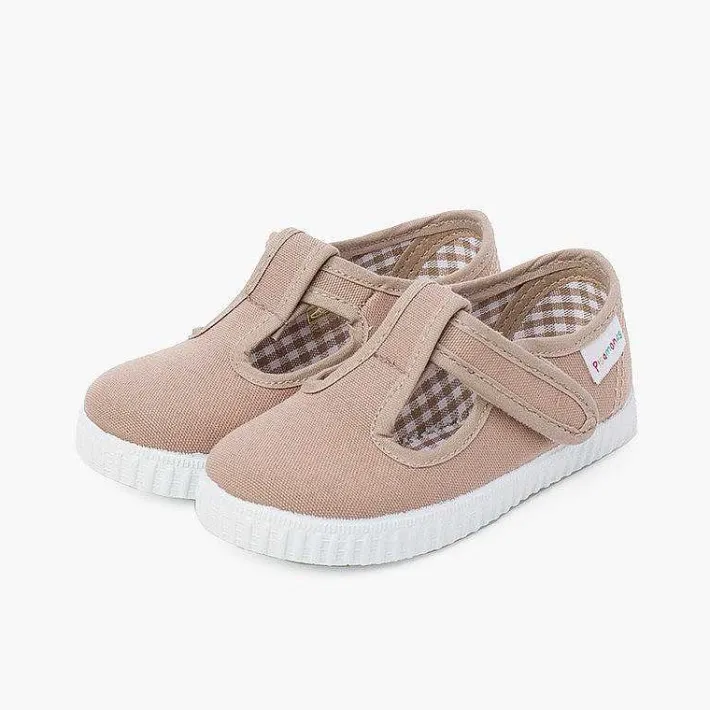 Pisamonas Trainers>Boys T-Bar Loop Fasteners Shoes