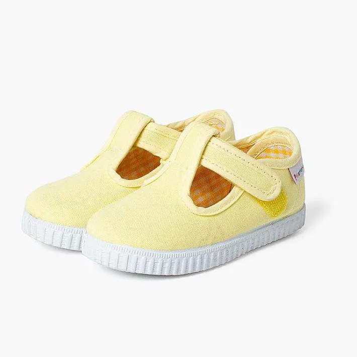 Pisamonas Trainers>Boys T-Bar Loop Fasteners Shoes