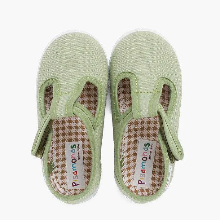 Pisamonas Trainers>Boys T-Bar Loop Fasteners Shoes