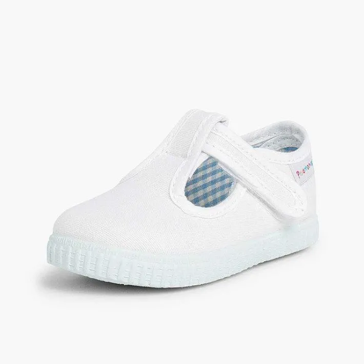 Pisamonas Trainers>Boys T-Bar Loop Fasteners Shoes
