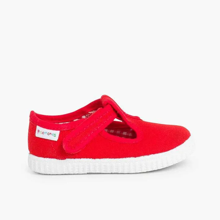 Pisamonas Trainers>Boys T-Bar Loop Fasteners Shoes