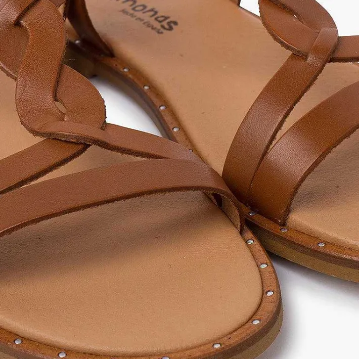 Pisamonas Sandals>Braided Central Strap Sandals