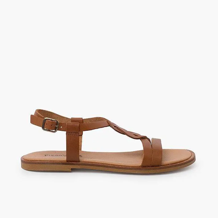Pisamonas Sandals>Braided Central Strap Sandals