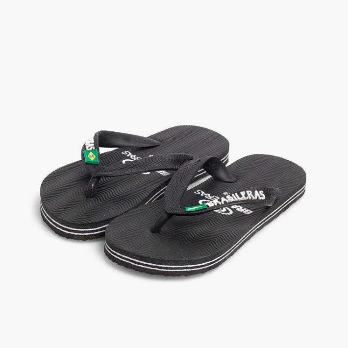 Pisamonas Jelly Sandals And Beachwear>Brasileras Flip-Flops Colour Black
