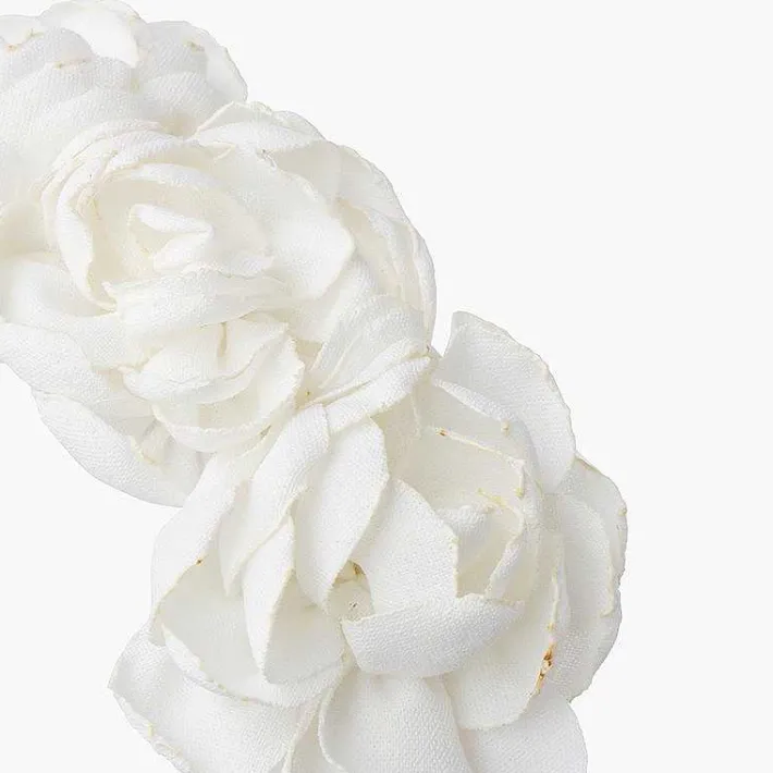 Pisamonas Hair Accessories>Burnt Edges Flower Headband