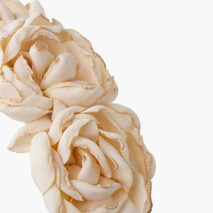 Pisamonas Hair Accessories>Burnt Edges Flower Headband