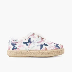 Pisamonas Trainers>Butterflies Elastic Tongue Trainers Without Laces Colour Multicolor