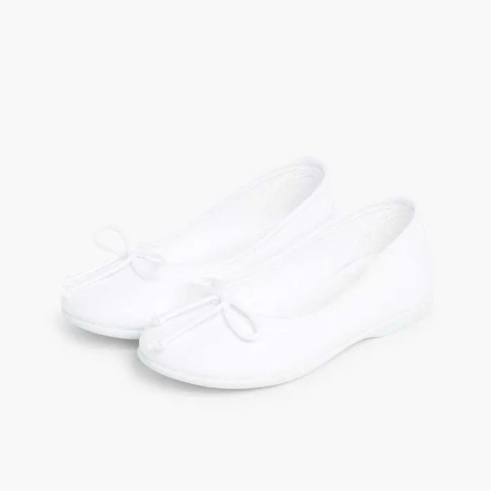 Pisamonas Ballet Pumps And Flats>Canvas Ballerina Flats