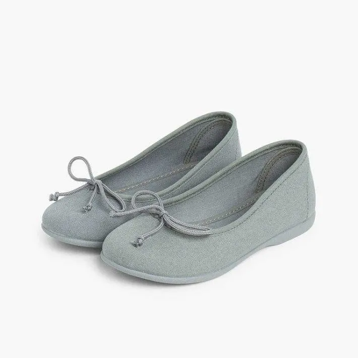 Pisamonas Ballet Pumps And Flats>Canvas Ballerina Flats