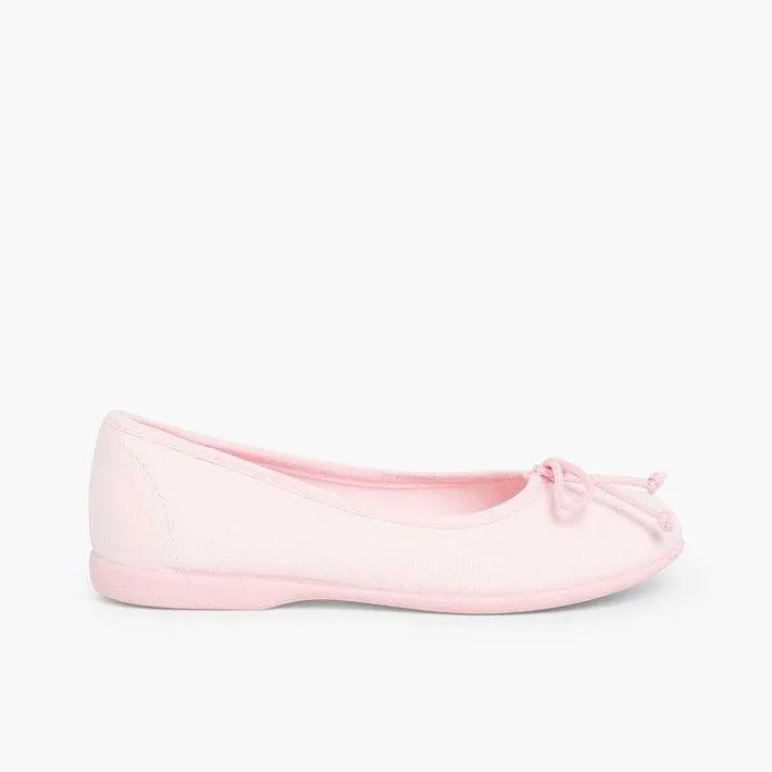 Pisamonas Ballet Pumps And Flats>Canvas Ballerina Flats