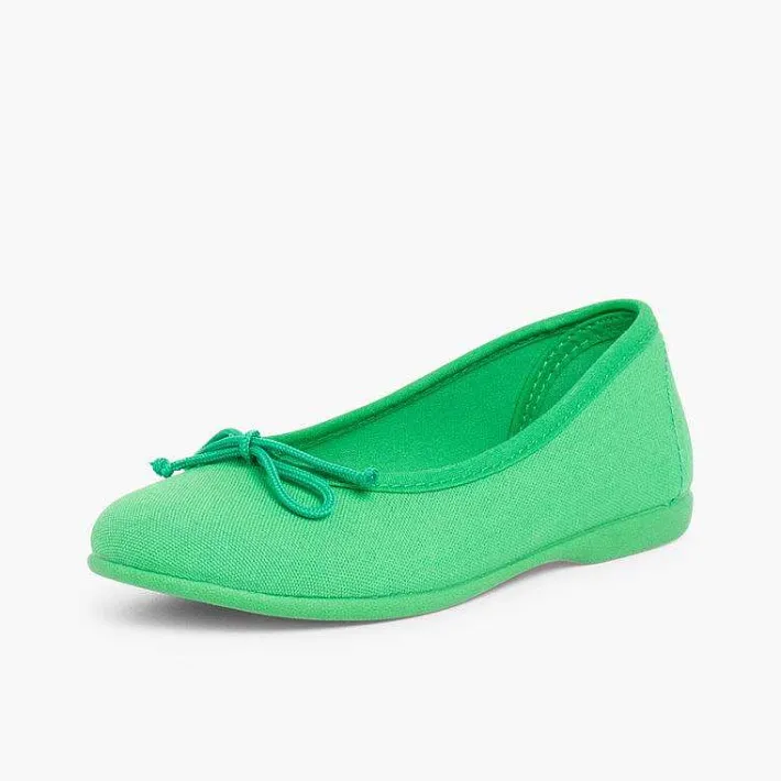 Pisamonas Ballet Pumps And Flats>Canvas Ballerina Flats