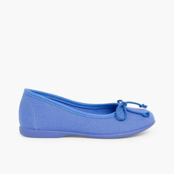 Pisamonas Ballet Pumps And Flats>Canvas Ballerina Flats